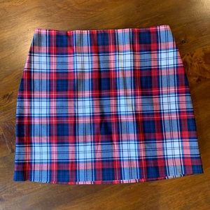Vineyard Vines Tartan Plaid Mini Skirt - 10